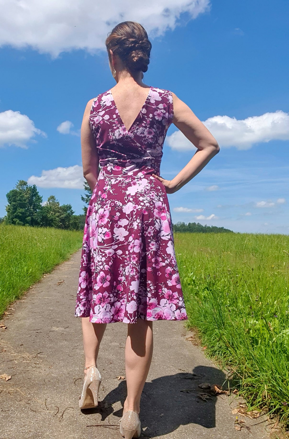 LADIESDRESS SOPHIE,  GR. 34-50  EBOOK UND SCHNITTMUSTER